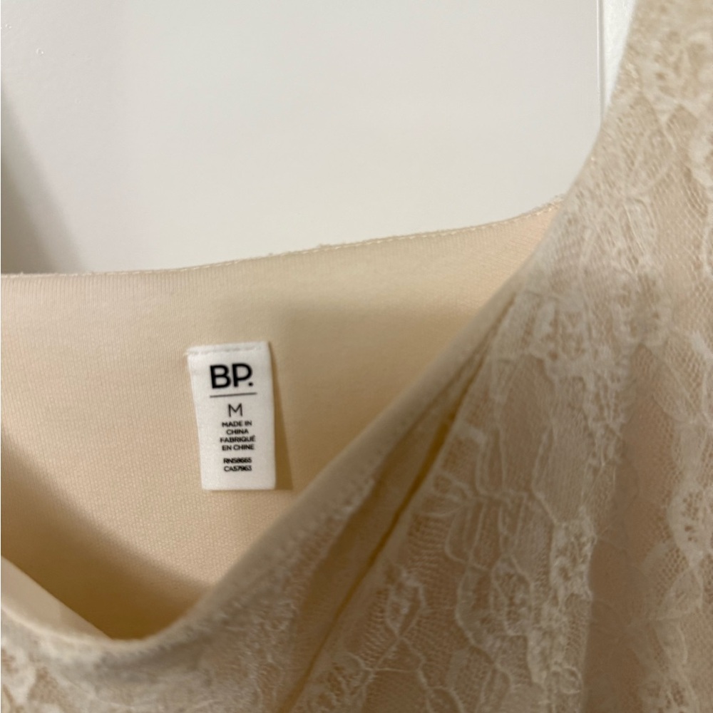 bp Women's Lace Slip in Cream - Picture 4 of 4
